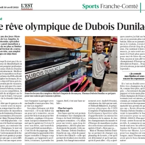 Découvrez le parcours de Le rêve olympique de Thomas DUBOIS DUNILAC