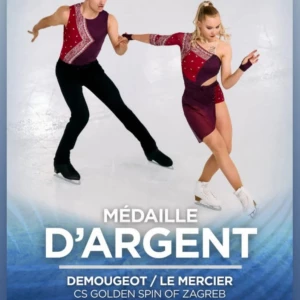 Découvrez le parcours de médaille d'argent au challenger serie de ZAGREB