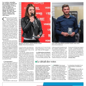 Découvrez le parcours de Sportive de l'année